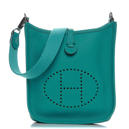 Hermes Epsom Evelyne TPM Bleu Paon 1 of 8