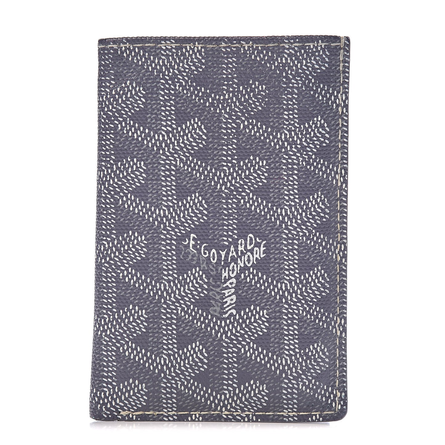 Goyardine Saint Pierre Card Holder Grey