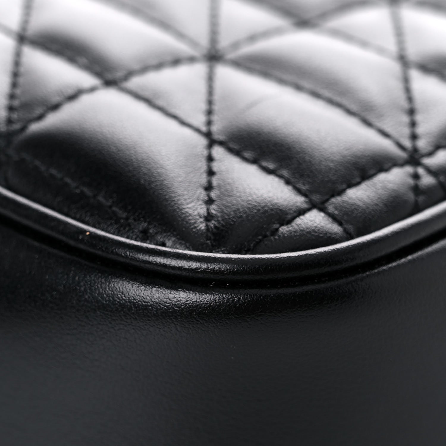 Gucci Calfskin Matelasse Aria Small GG Marmont Chain Shoulder Bag Black 11 of 13