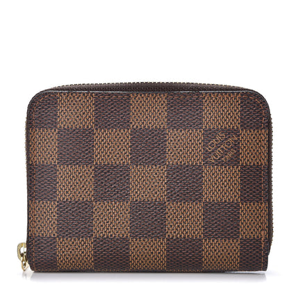 Louis Vuitton Damier Ebene Zippy Coin Purse 1 of 7