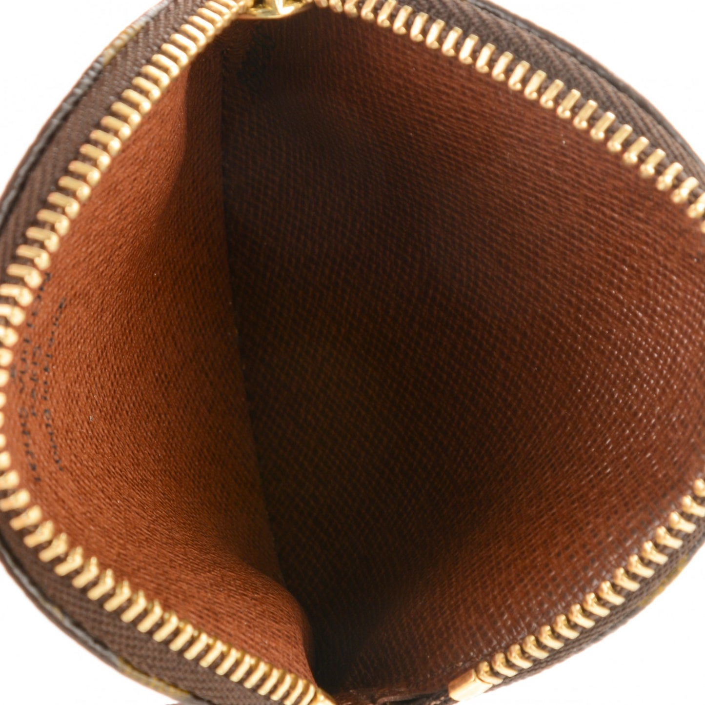 Monogram Round Coin Purse