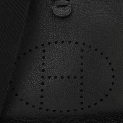 Hermes Taurillon Clemence Evelyne III PM Black 8 of 11