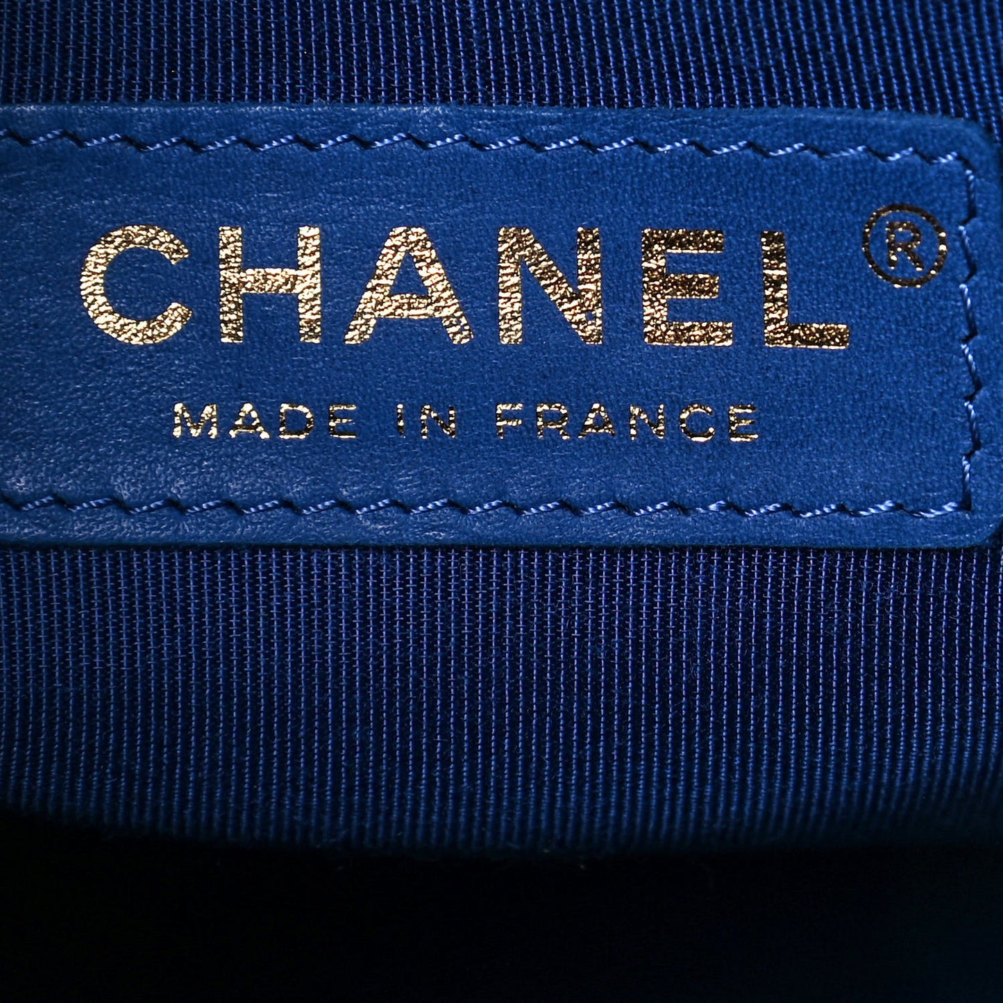 Caviar Quilted CC Day Camera Case Blue