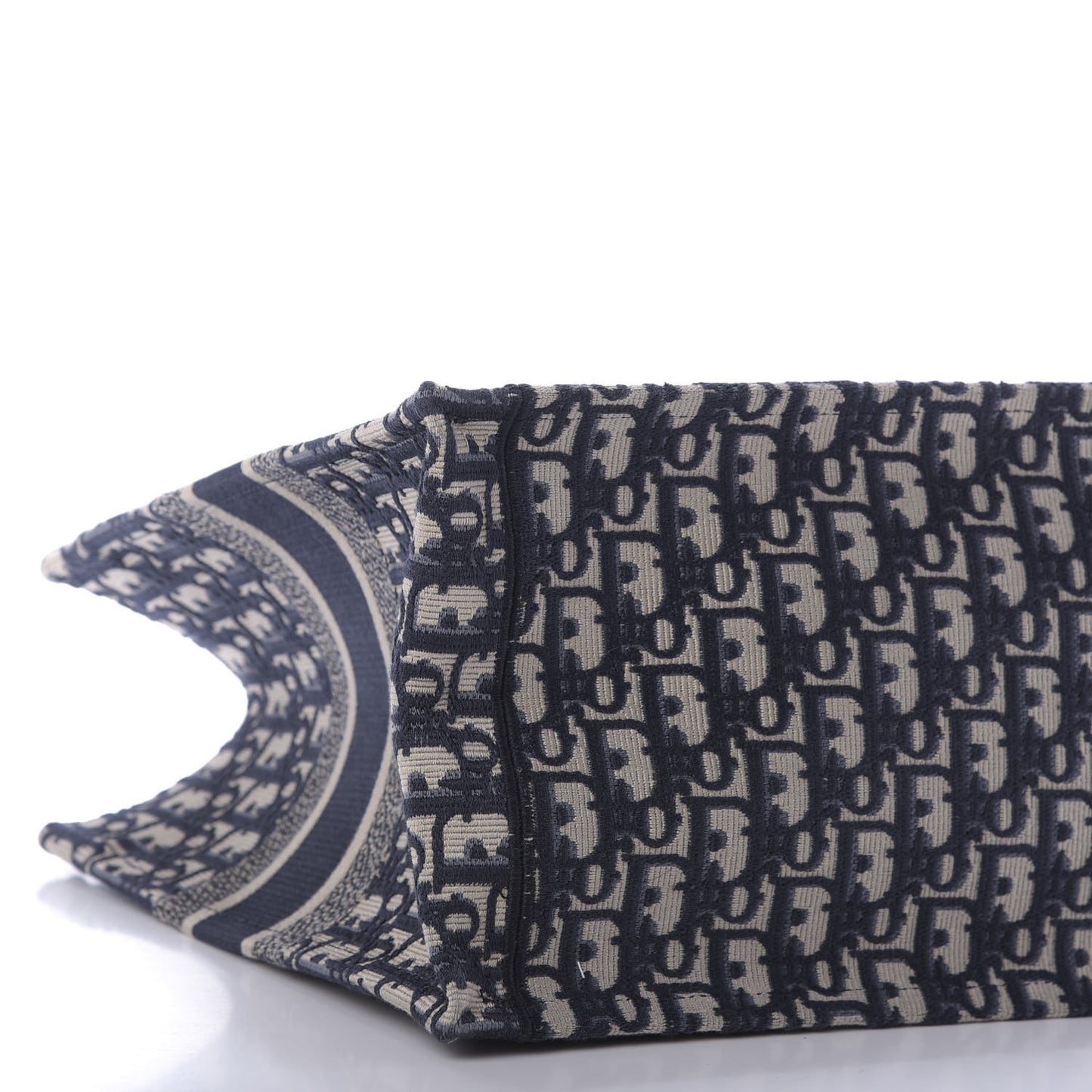 Oblique Medium Book Tote Blue Multicolor