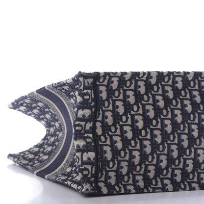 Christian Dior Oblique Medium Book Tote Blue Multicolor 6 of 9