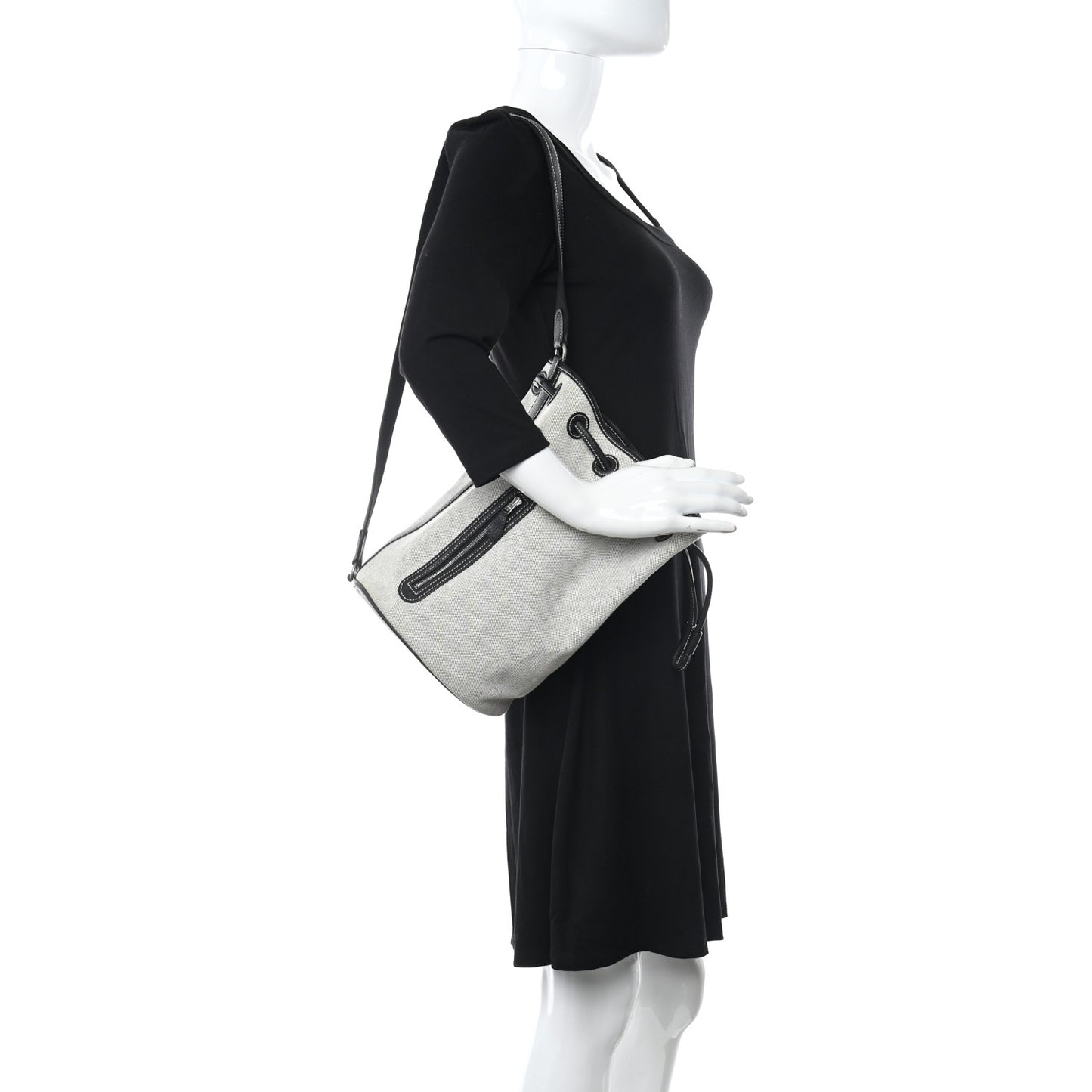 Toile Sac Marin PM Natural Black