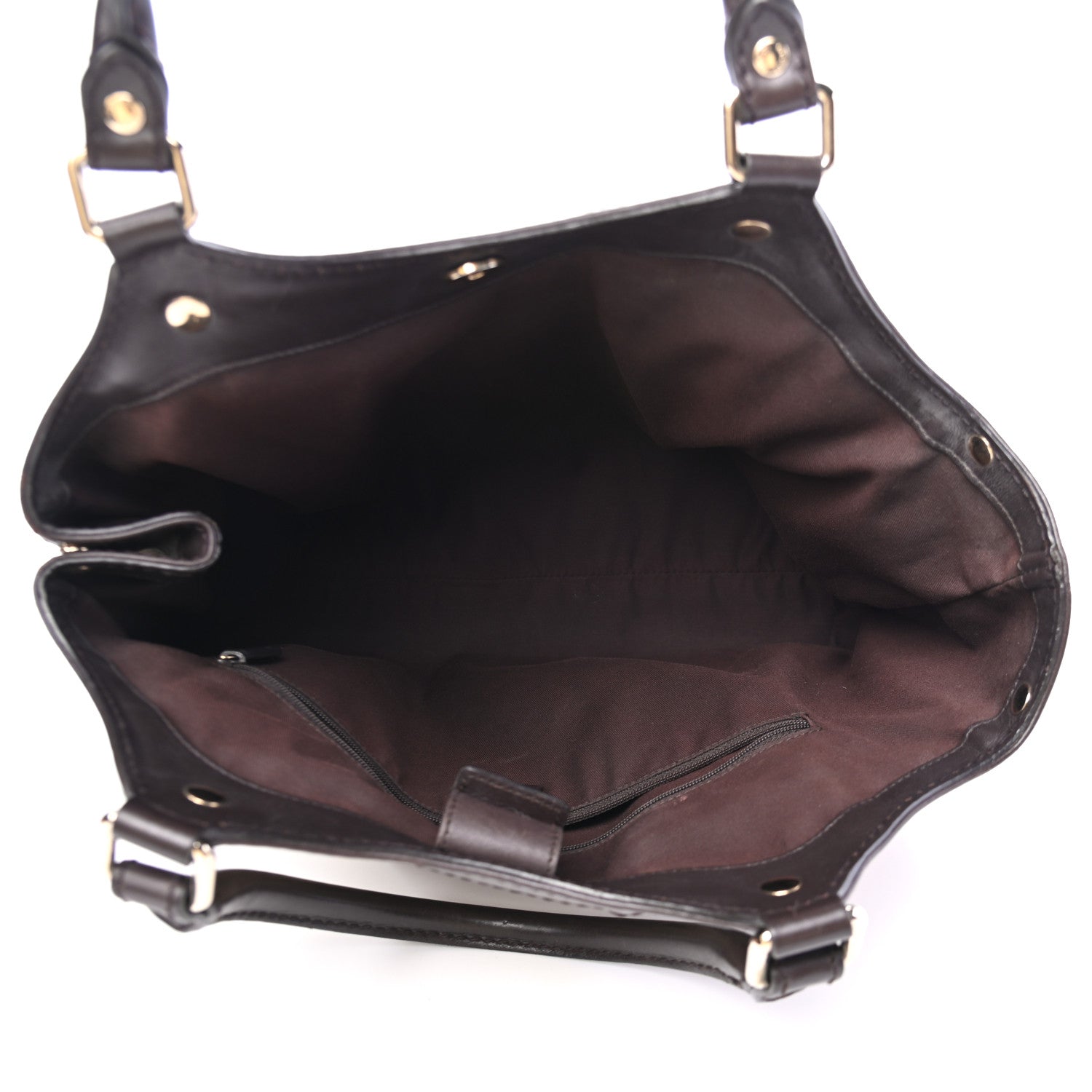 Gucci Monogram Medium Sukey Tote Dark Brown 4 of 7
