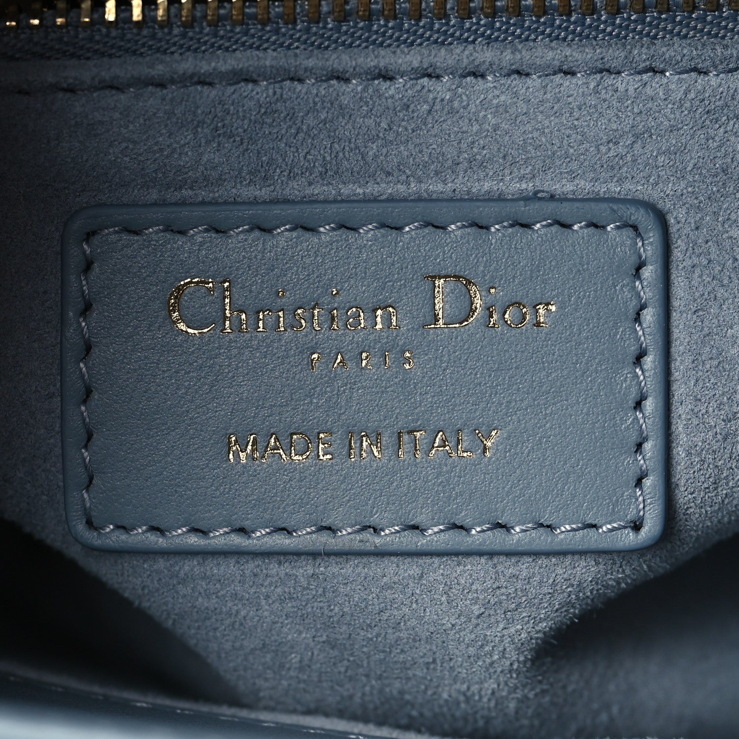 Christian Dior Lambskin Cannage Small My ABCDior Lady Dior Cloud Blue 6 of 11