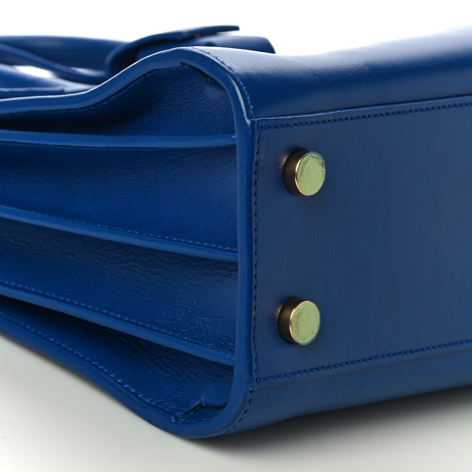 Saint Laurent Calfskin Nano Sac De Jour Royal Blue 8 of 9