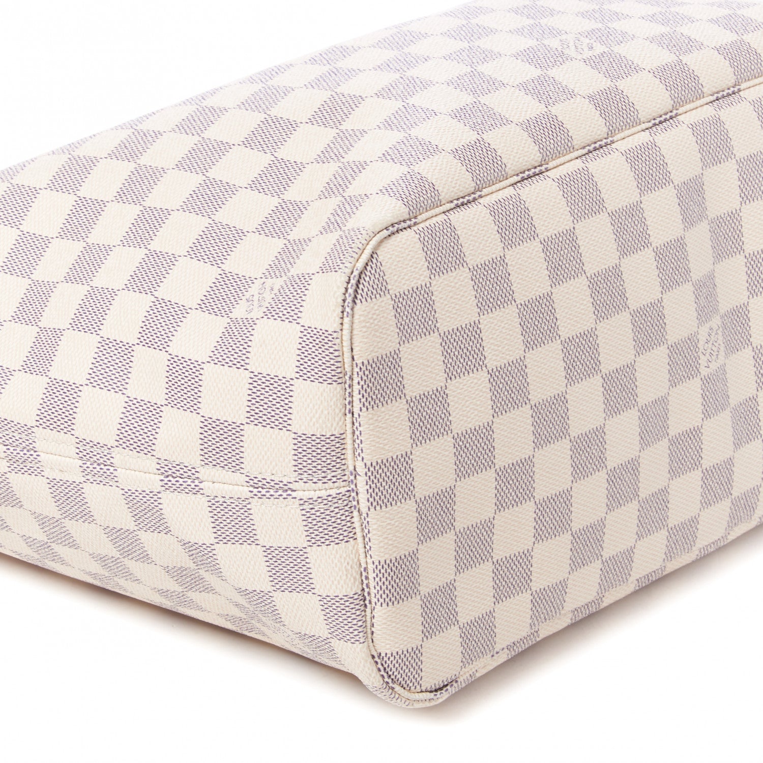 Louis Vuitton Damier Azur Neo Neverfull MM Rose Ballerine 6 of 8