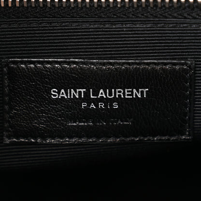 Saint Laurent Grained Calfskin Small Sac De Jour Fog 6 of 11