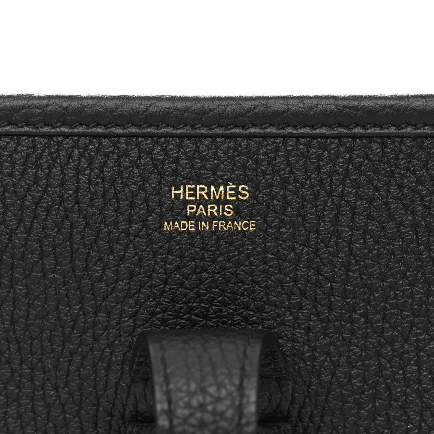 Hermes Taurillon Clemence Evelyne III PM Black 6 of 10