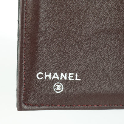 Chanel Lambskin Quilted Large Flap Wallet Black 5 of 8