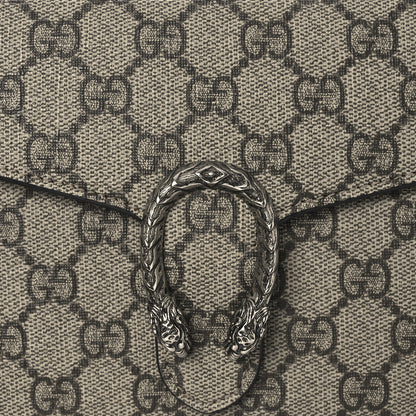 Gucci GG Supreme Monogram Mini Dionysus Chain Wallet Beige Taupe 8 of 14