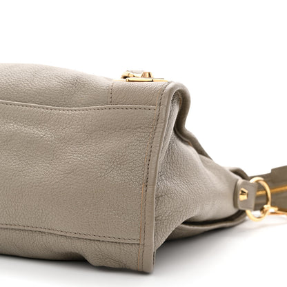 Balenciaga Chevre Gold Metallic Edge Hardware City Gris Taupe 10 of 11