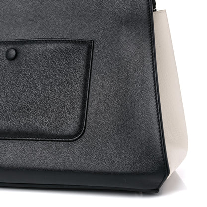 Celine Smooth Calfskin Small Tri-Color Edge Shoulder Bag Yellow 13 of 23