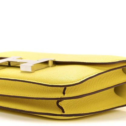 Hermes Chevre Mysore Constance 18 Jaune Citron 10 of 11