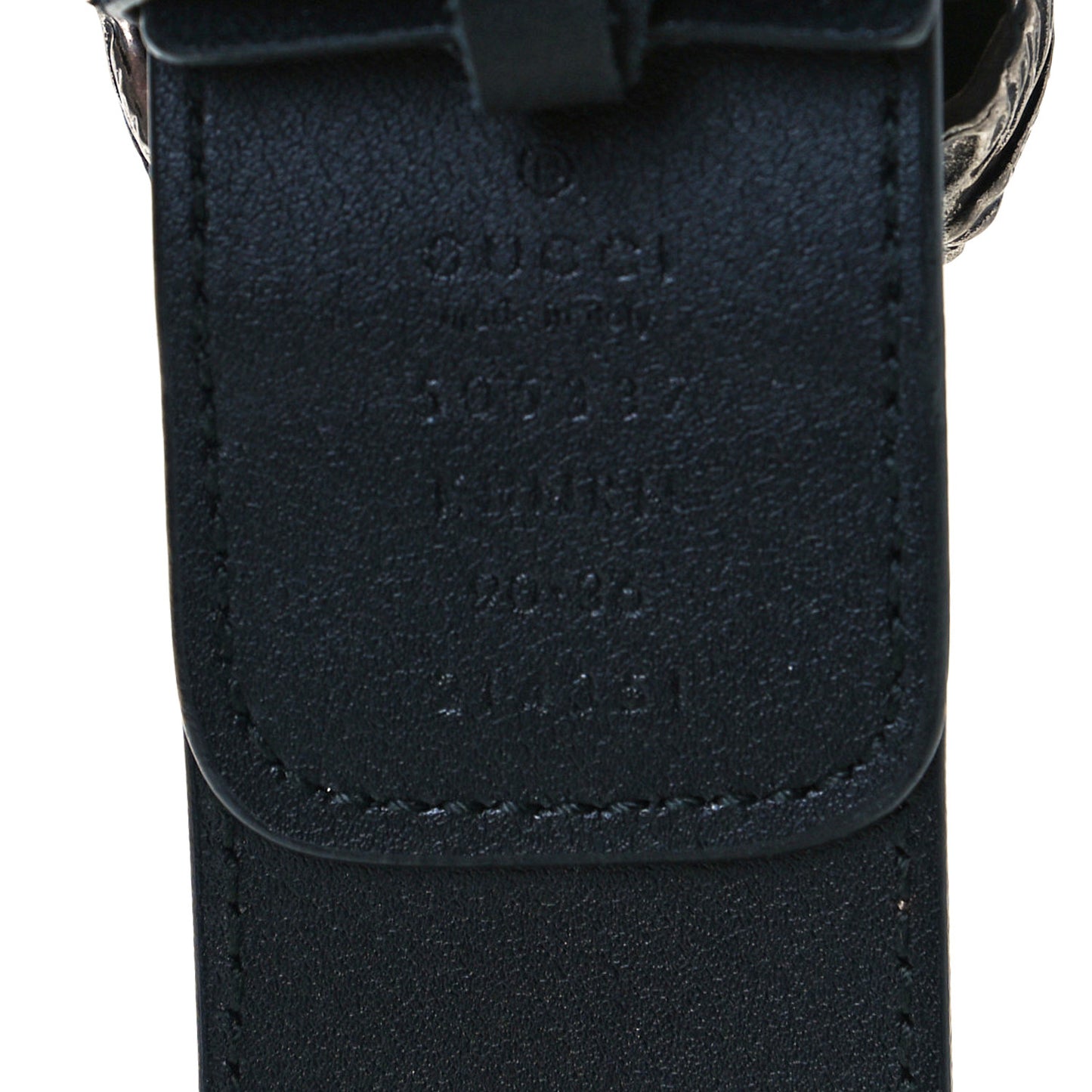 GG Supreme Monogram Suede Dionysus 40mm Belt 90 36 Beige Black