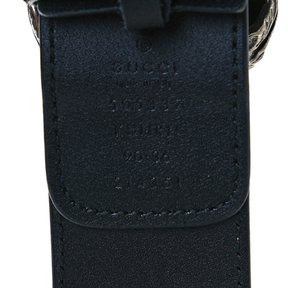 Gucci GG Supreme Monogram Suede Dionysus 40mm Belt 90 36 Beige Black 3 of 4