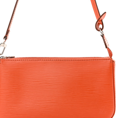 Louis Vuitton Epi Pochette Accessories NM Piment 8 of 17