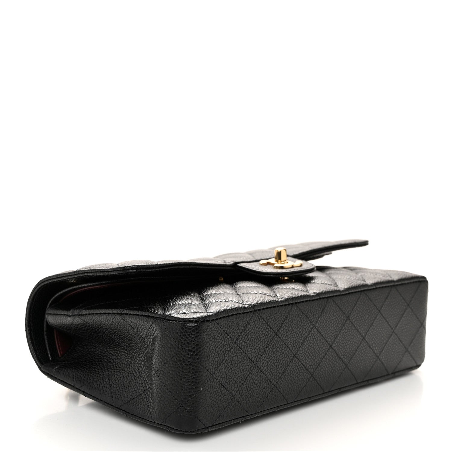 Chanel Caviar Quilted Medium Double Flap Black 4 of 11