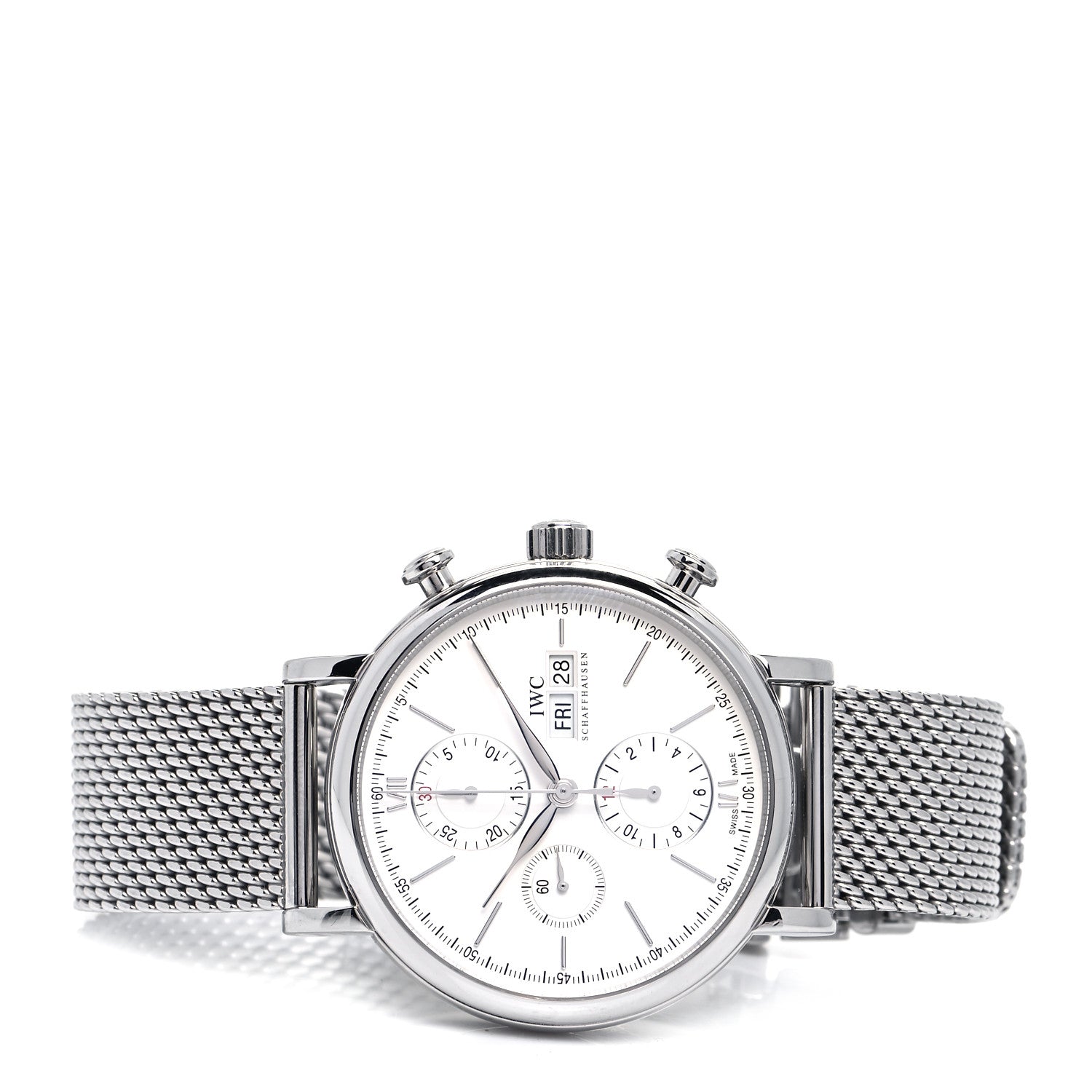 IWC Stainless Steel 42mm Portofino Chronograph Automatic Watch IW391009 2 of 6