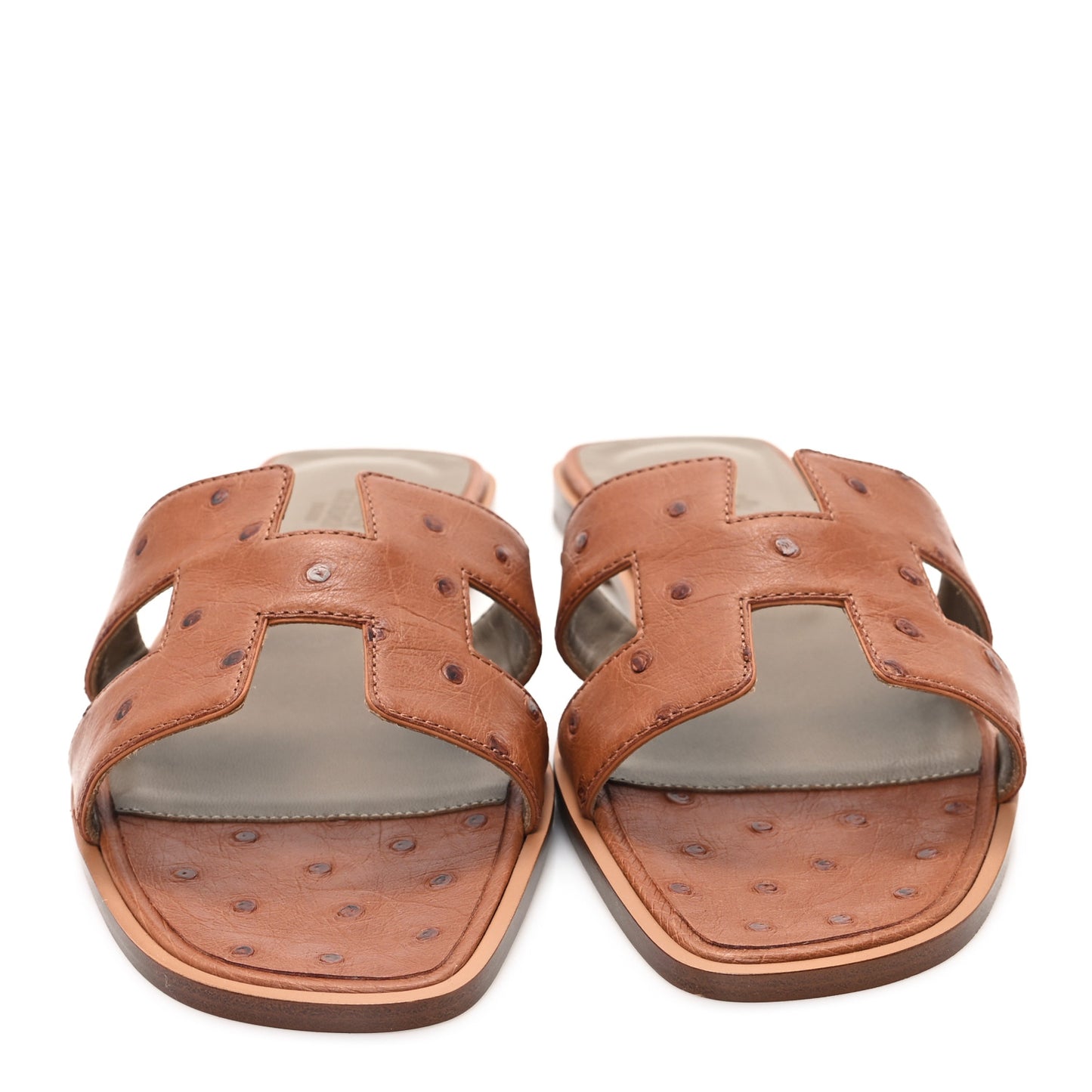 Ostrich Oran Sandals 39 Naturel