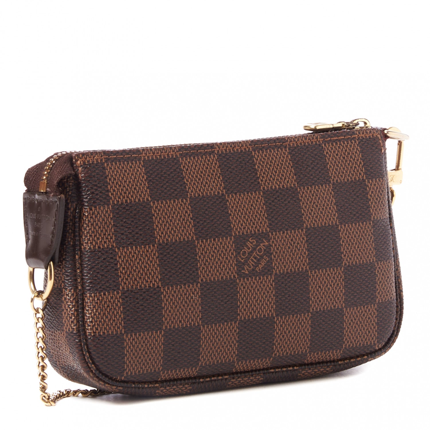 Louis Vuitton Damier Ebene Mini Pochette Accessories 2 of 7