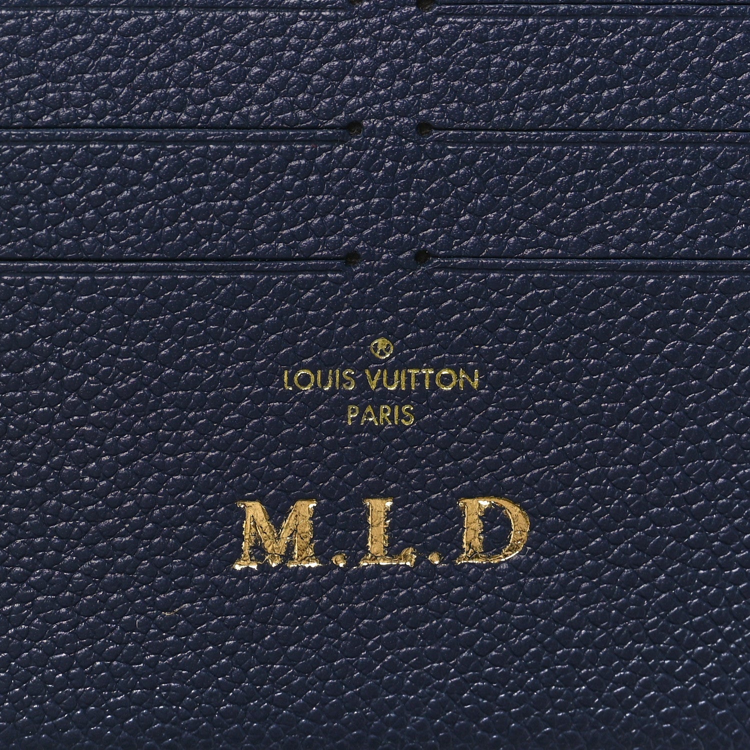 Louis Vuitton Empreinte Pochette Felicie Chain Wallet Marine Rouge 10 of 10