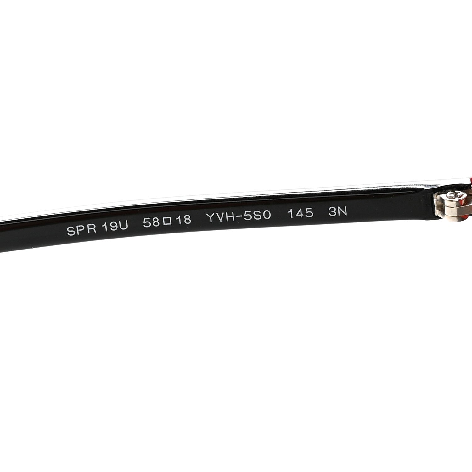 Prada Catwalk Sunglasses SPR 19U Black Red 6 of 8