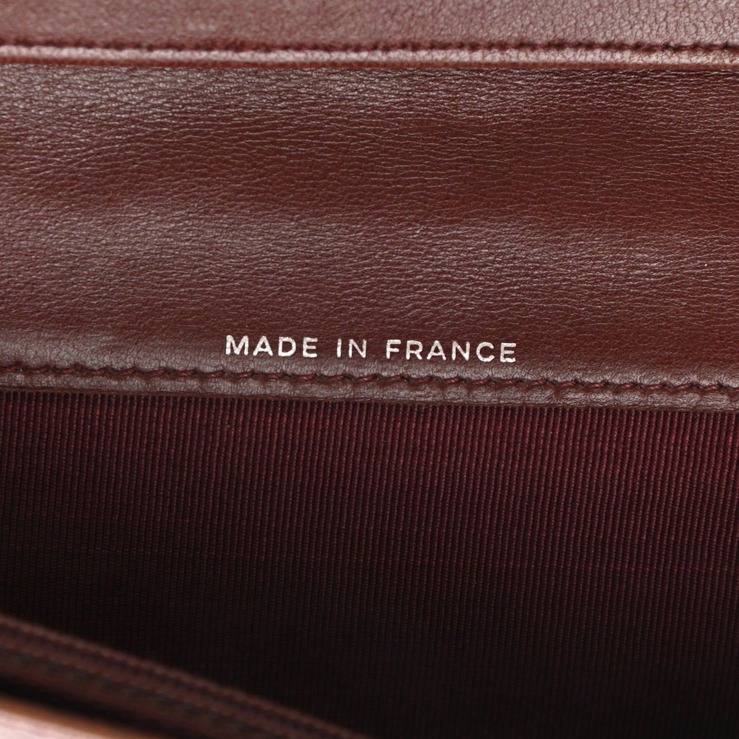 Lambskin Quilted Yen Wallet Black