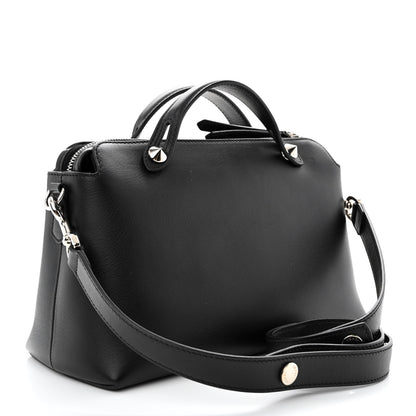 Fendi Vitello Dolce Medium By The Way Boston Bag Black 3 of 12