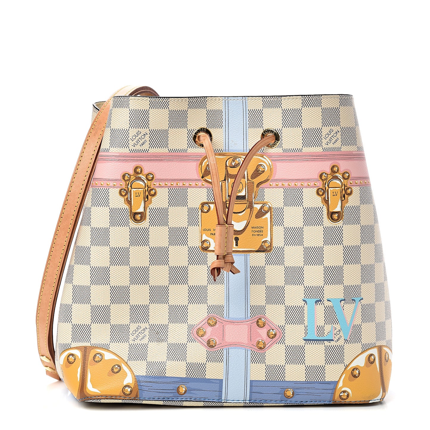 Damier Azur Summer Trunks Neonoe