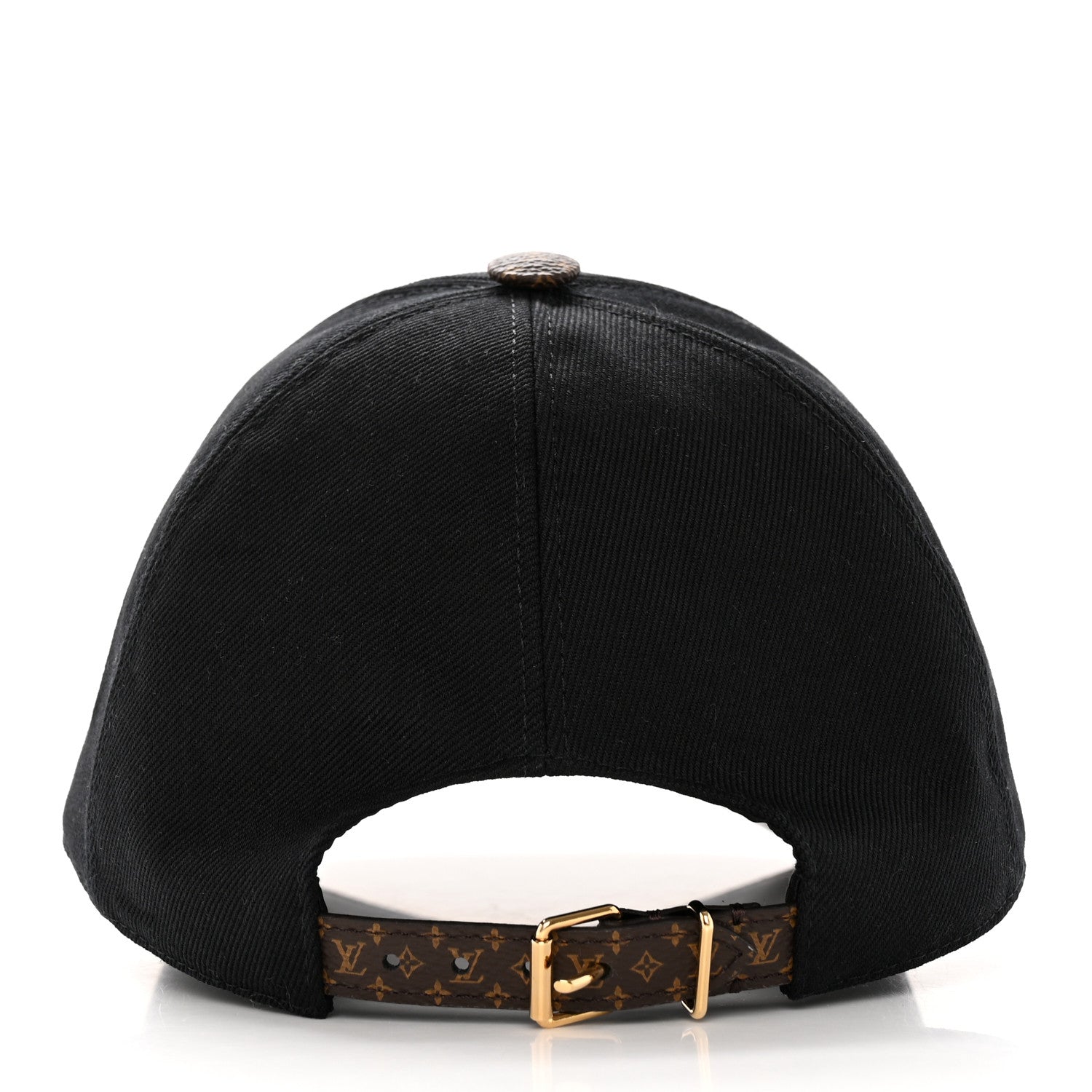 Louis Vuitton Monogram Cotton Jacquard Embroidered LV Day Cap M Black 6 of 11