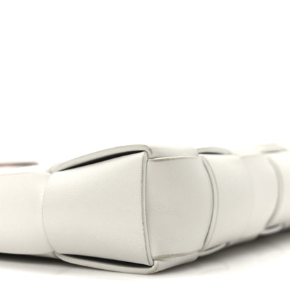 Bottega Veneta Nappa Intrecciato The Snap Clutch White 8 of 9