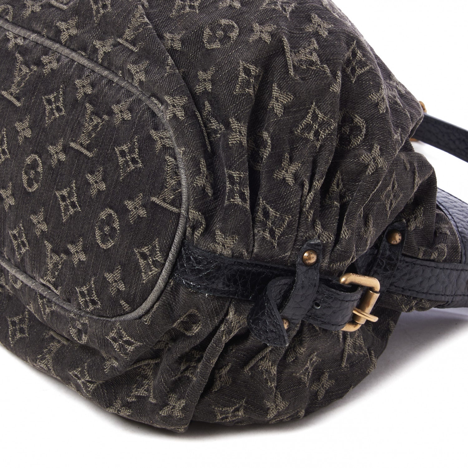 Louis Vuitton Denim Mahina XS Black 6 of 8