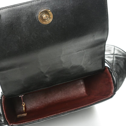 Chanel Lambskin Quilted CC Flap Shoulder Bag Black 5 of 8
