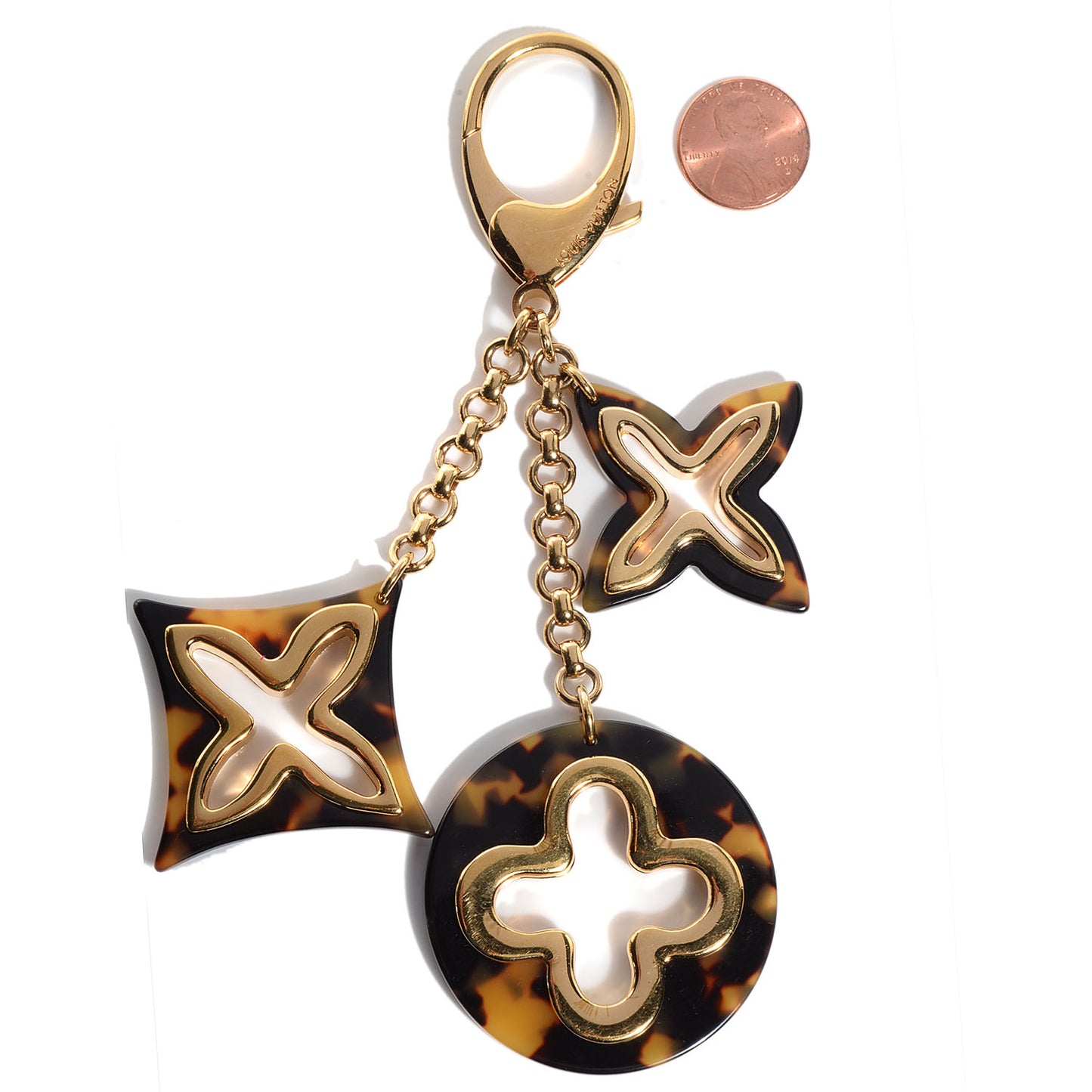 Insolence Bag Charm Ecaille
