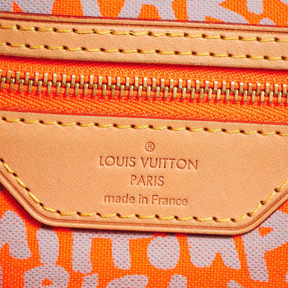 Louis Vuitton Monogram Graffiti Neverfull GM Orange 6 of 7