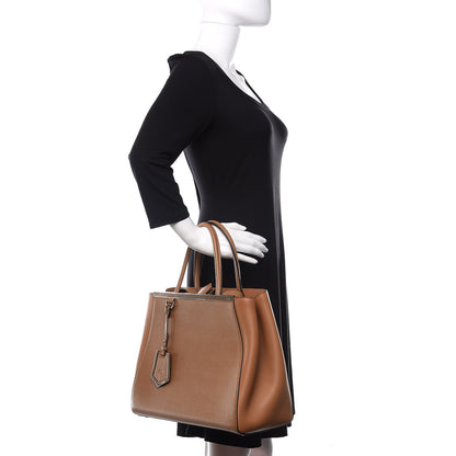 Fendi Vitello Elite Regular 2Jours Tote Orzo 3 of 11