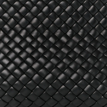 Bottega Veneta Nappa Intrecciato Small Clicker Shoulder Bag Black 9 of 11