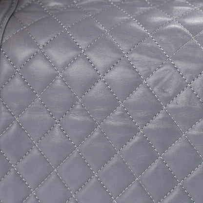 Chanel Lambskin Quilted Large Boy Flap Grey 11 of 15