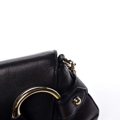 Gucci Calfskin Horsebit Chain Clutch Black 11 of 16