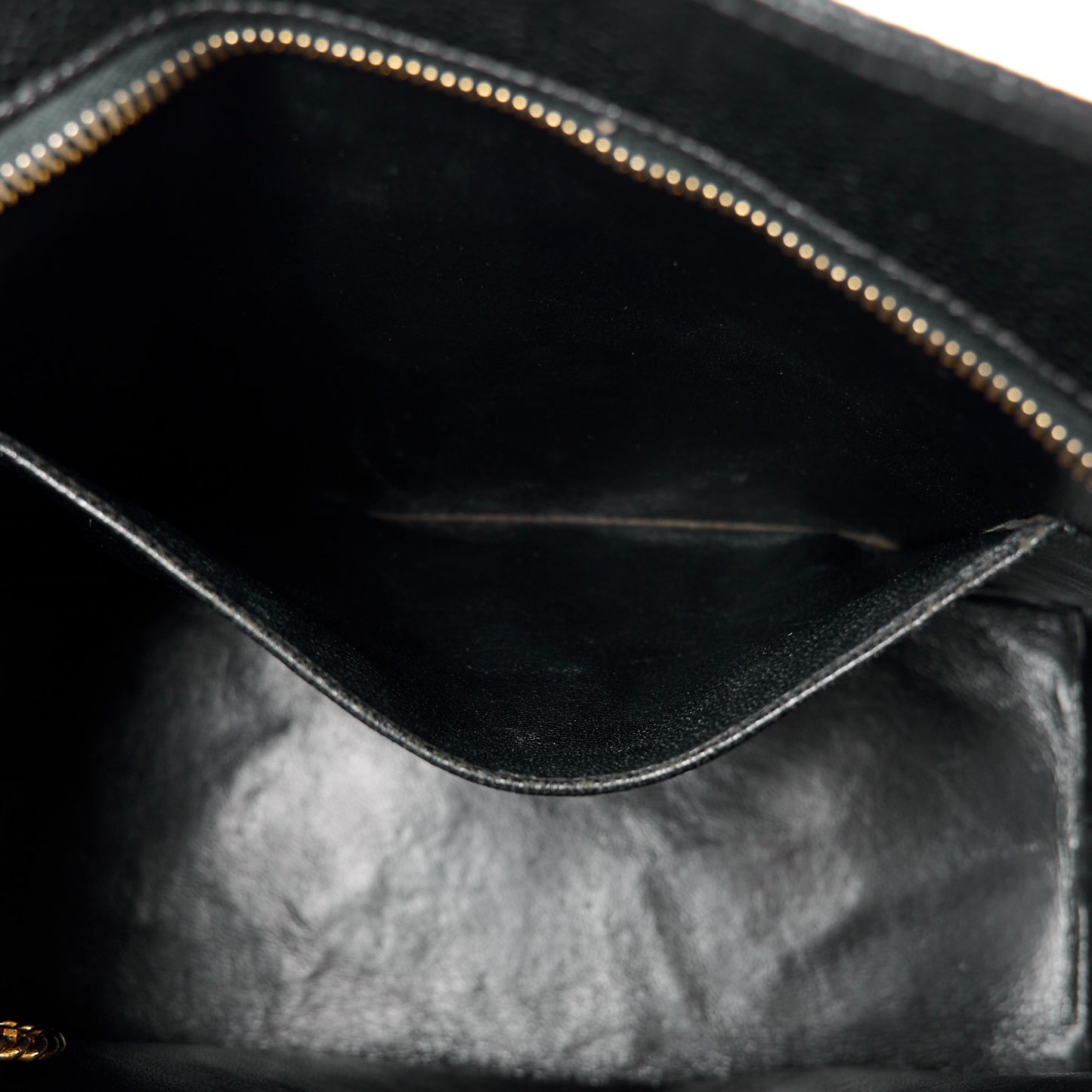 Caviar Quilted Medallion Tote Black