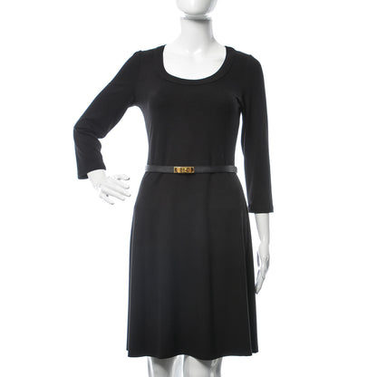 Hermes Epsom Kelly Belt Black 2 of 6