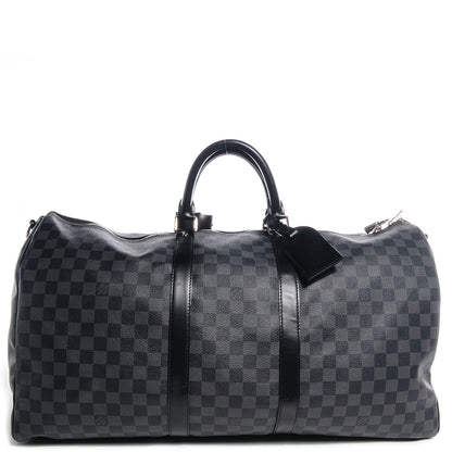 Louis Vuitton Damier Graphite Keepall Bandouliere 55 1 of 7