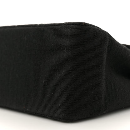 Chanel Jersey Quilted Medium Double Flap Black 10 of 12