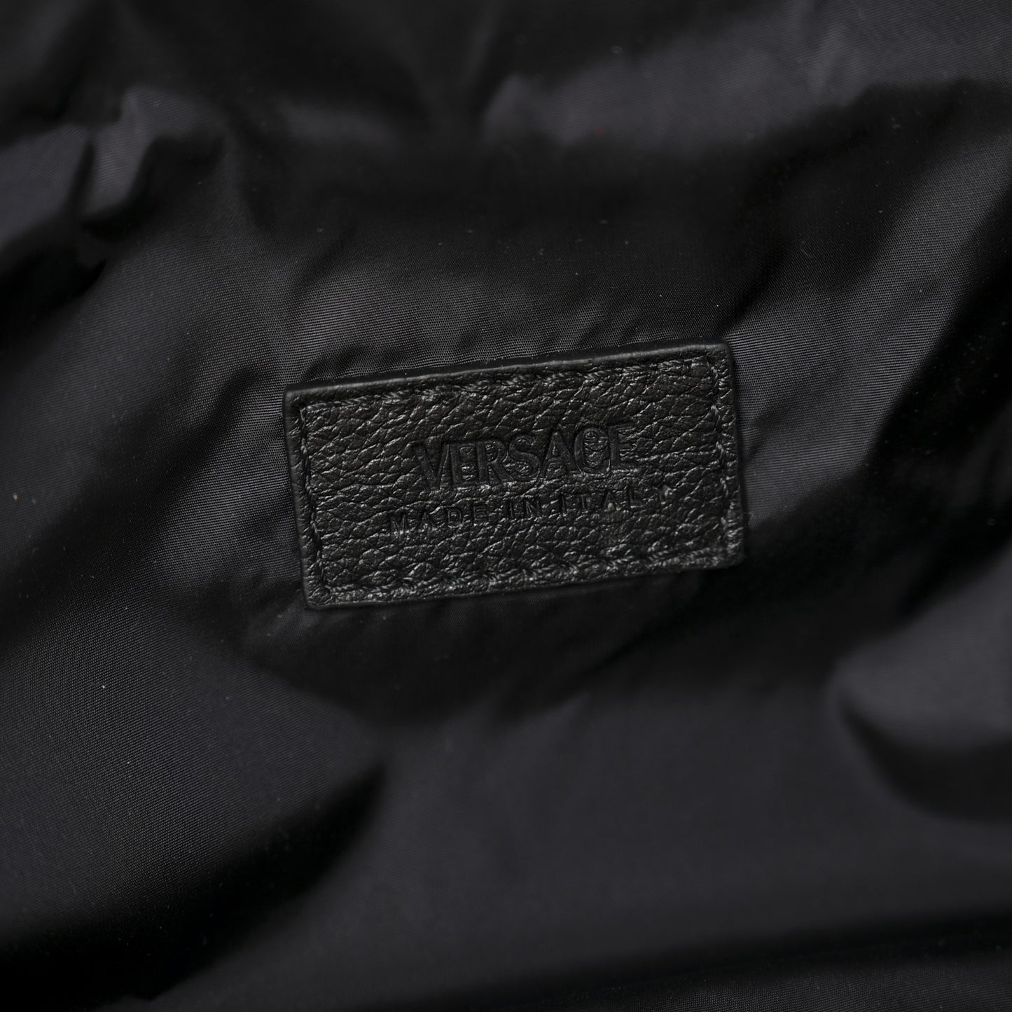 Grained Calfskin Vanitas Medea Belt Bag Black