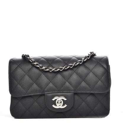 Chanel Caviar Quilted Mini Rectangular Flap Black 1 of 8