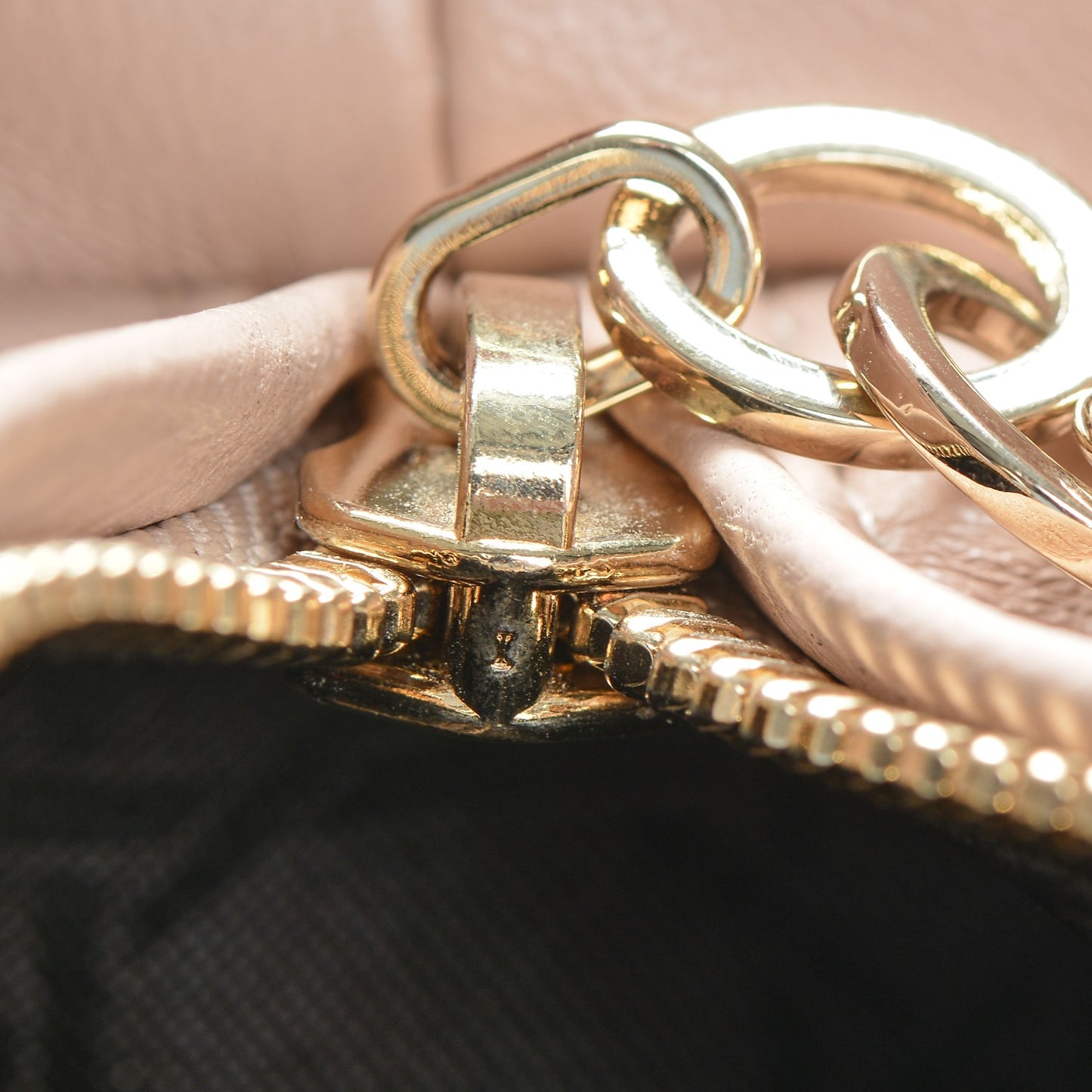 Lambskin Cannage Large Lady Dior Rose Poudre